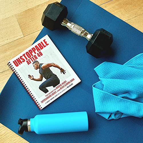 Unstoppable After 40: The Secret to Supercharging Recovery, Avoiding Injury, and Never Slowing Down. Convenient At-Home Workout Planner For All Fitness Levels