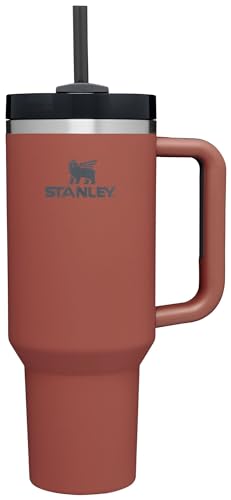 Stanley Quencher H2.0 Soft Matte Collection, Stainless Steel Vacuum Insulated Tumbler with Lid and Straw for Iced and Cold Beverages