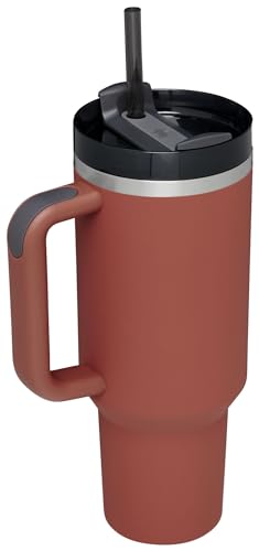 Stanley Quencher H2.0 Soft Matte Collection, Stainless Steel Vacuum Insulated Tumbler with Lid and Straw for Iced and Cold Beverages