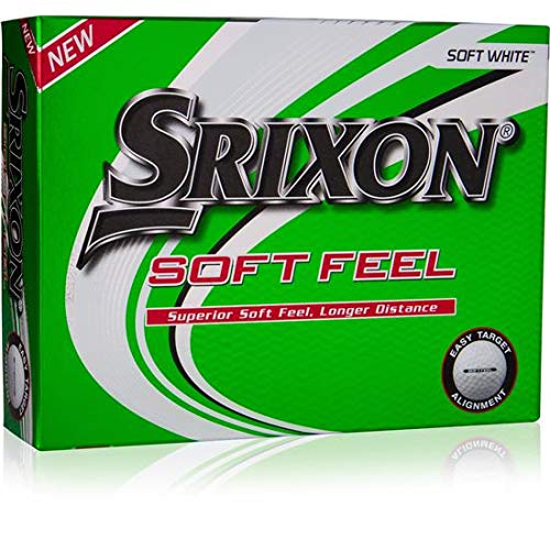 Srixon Soft Feel 12 Personalized Golf Balls, White